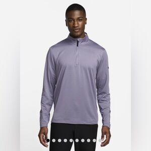 Nike Dri-Fit Victory 1/2 Zip Golf Top Men's Size 4XL Light Purple FD5837-509 New